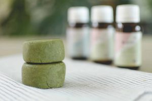 champú sólido suave