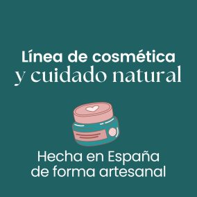 Línea de cosmética natural sostenible